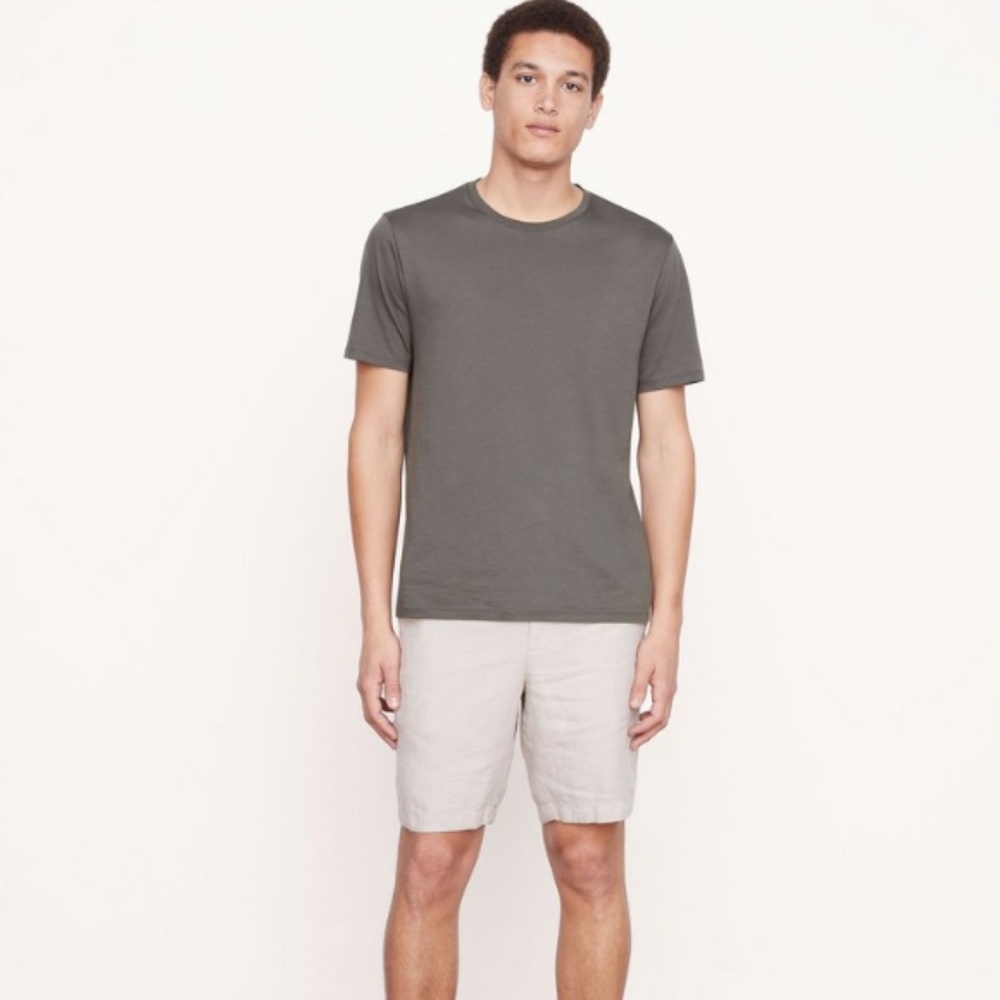 VINCE Pima Cotton Crew Neck Sycamore T-shirt - MSRP $65.00 - BNWT